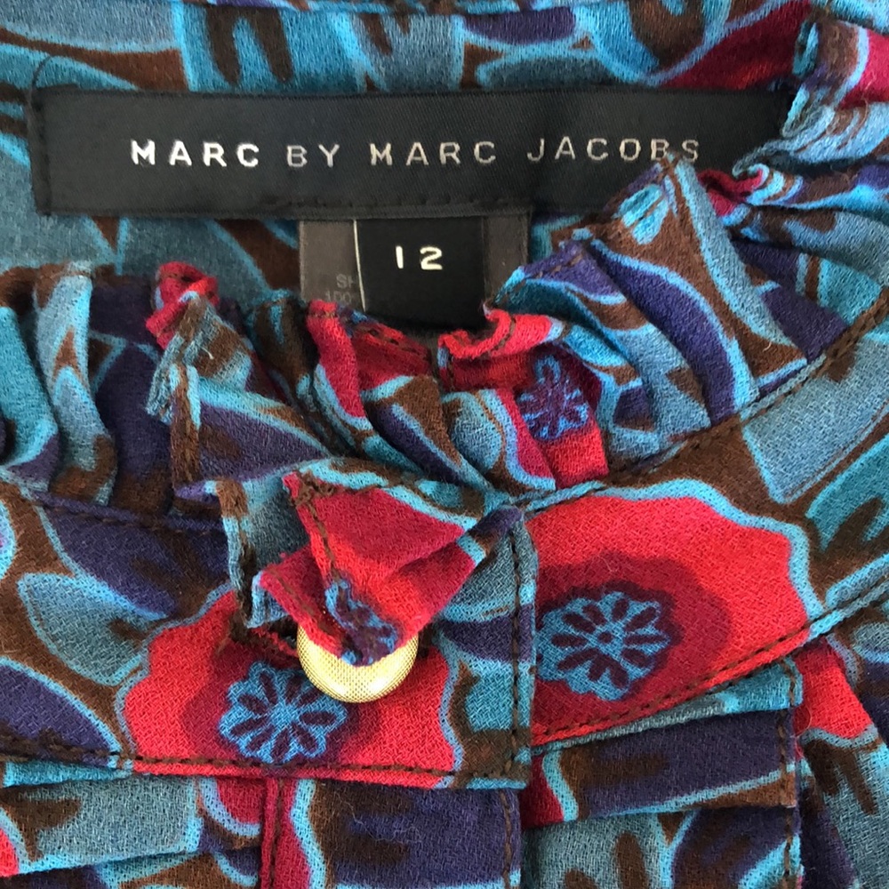 NEW MARC BY MARC JACOBS Printed Cotton Dress - Picture 3 of 3